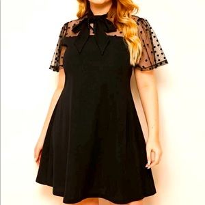 Shein Polka Dot A-Line Dress